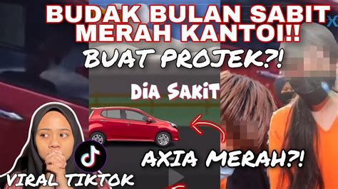 VIRAL TIKTOK AXIA MERAH!! BUD4K BULAN SABIT MERAH。